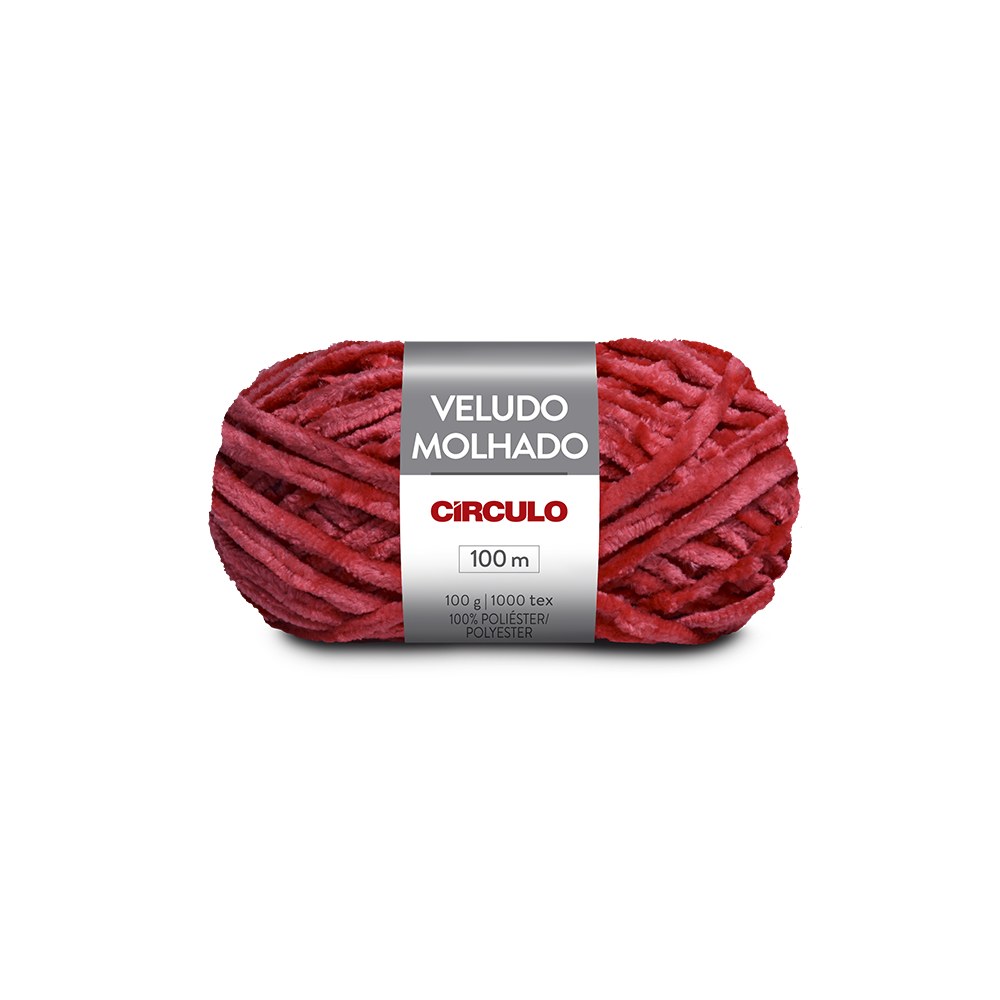 Lã Círculo Veludo Molhado 100g